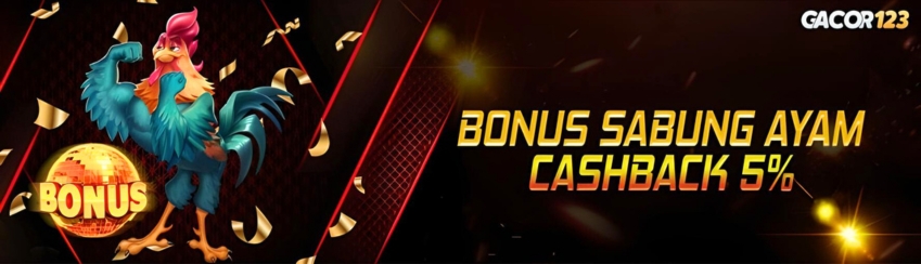CASHBACK SABUNG AYAM