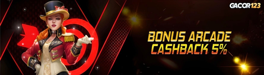 CASHBACK ARCADE 5%